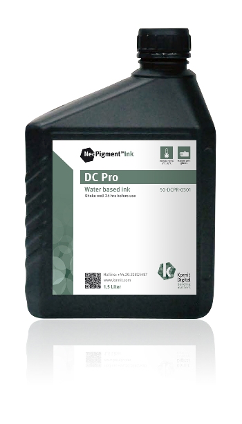 Kornit Digital’s DC Pro water based NeoPigment ink 