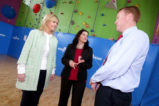 (L-R) Dee Ahearn, CEO, Barretstown; Karen O'Connor, general manager service delivery, Datapac; and Tim O'Dea, director of development, Barretstown 