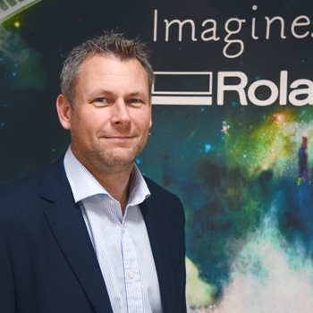 Darren Penny, Head of Sales at Roland DG