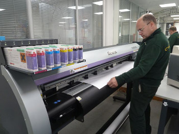 Mimaki technology is already in use in the graphics department at Caterham F1 