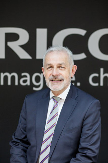 Stephen Palmer head of production print Ricoh UK and Ireland 