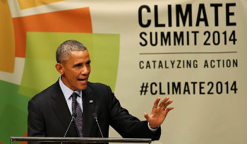 Climate Summit 2014 President Obama